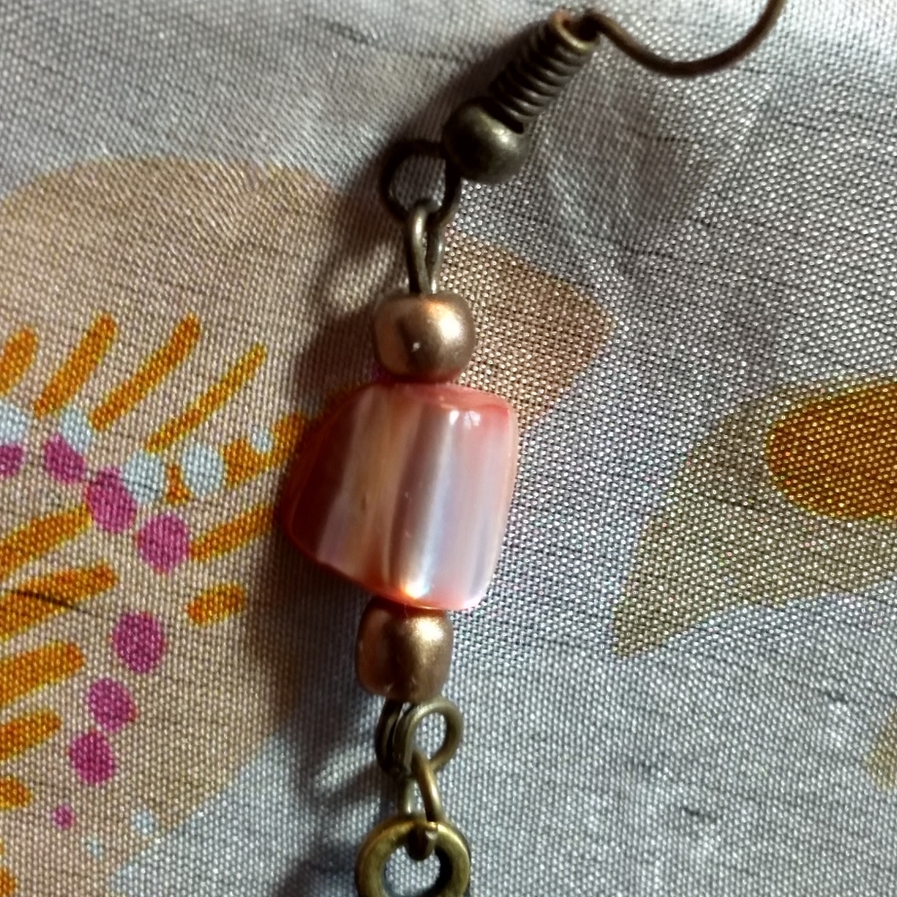 Boho dangle earrings - Picture 5 of 9
